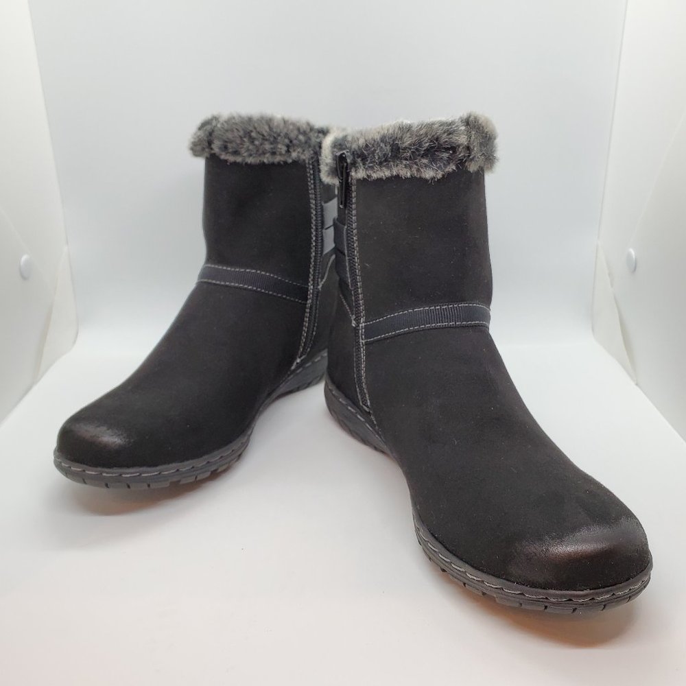Black Suede Ankle Boots